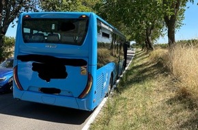 Polizeidirektion Landau: POL-PDLD: L507/Hainfeld - Radfahrerin bei Kollision mit Linienbus schwer verletzt
