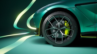 Aston Martin vereint in dem einzigartigen DBX707 AMR24 seine überragende Rennsporthistorie der Formel 1® mit dem Supersportwagen unter den SUV