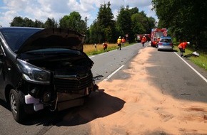 Polizeiinspektion Nienburg / Schaumburg: POL-NI: Verkehrsunfall mit erheblichem Sachschaden