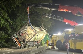 Feuerwehr Gladbeck: FW-GLA: Abschlussmeldung von der B224 in Gladbeck.