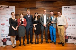 Award Corporate Communications: L'industrie suisse de la communication a cinq nouveaux lauréats - honorés lors de l'Award Corporate Communicatons de cette année