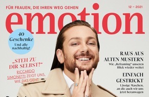 EMOTION Verlag GmbH: Riccardo Simonetti: "Wenn ich schon gemobbt werde, will ich wenigstens dabei wie ich selbst aussehen" / Der Entertainer über Hass - und warum es für ihn darauf nur eine Antwort gibt: radikale Empathie