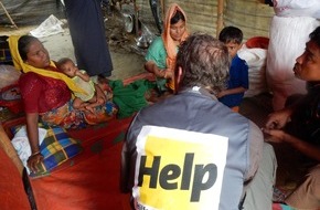 Help - Hilfe zur Selbsthilfe e.V.: Flüchtlingshilfe Bangladesch - Help unterstützt notleidende Rohingya-Familien