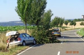 Polizeidirektion Pirmasens: POL-PDPS: Unfall mit Personenschaden