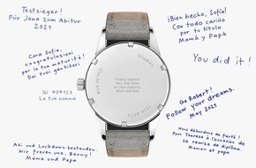 NOMOS Glash&uuml;tte: De nouvelles montres f&ecirc;tent le baccalaur&eacute;at