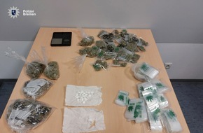 Polizei Bremen: POL-HB: Nr.: 0176 --Polizei stellt Drogen bei Kontrollen sicher--