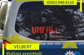 Polizei Mettmann: POL-ME: Nach Verkehrsunfall an der Stahlstraße: Polizei bittet um Zeugenhinweise - 2509003
