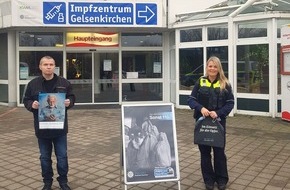 Polizei Gelsenkirchen: POL-GE: Hilfe für Kriminalitätsopfer: Polizei und Weisser Ring beraten am Impfzentrum