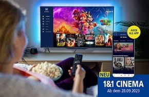 1&1 AG: 1&1 startet mit neuem kostenlosen Video-on-Demand-Dienst 1&1 Cinema