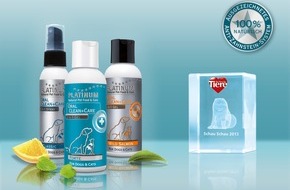 PLATINUM GmbH & Co. KG: PLATINUM OralClean+Care ist "Innovation des Jahres": Leser prämieren das Zahnpflegeprodukt mit dem "Goldenen Schau Schau" (BILD)