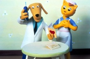KiKA - Der Kinderkanal ARD/ZDF: Wenn Tiere Doktor spielen oder nichts als Knete im Kopf haben / Die preisgekrönte "Klinik Hügelheim" feiert Premiere im KI.KA-Programm.