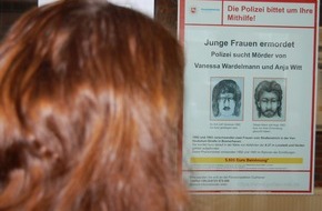 Polizeiinspektion Cuxhaven: POL-CUX: Cold Case - Starkes Hinweisaufkommen zu Frauenmorden aus den Jahren 1992 und 1993 - Ermittlungsgruppe aufgestockt