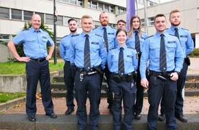 Polizeidirektion Montabaur: POL-PDMT: Montabaur: Polizeidirektor Christof Weitershagen begrüßt 8 "neue" Beamtinnen und Beamte in der Polizeidirektion Montabaur