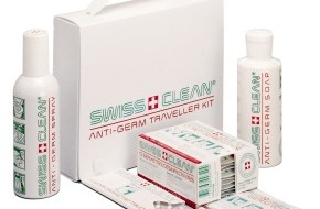 SWISSCLEAN SA: Lungenkrankheit SARS: Verkaufsexplosion des Swissclean Anti-Germ Kit für Reisenden