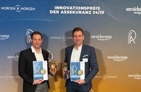 die Bayerische: Die Bayerische glänzt beim Innovationspreis der Assekuranz: Zwei Mal Gold und Bronze für wegweisende Innovationen