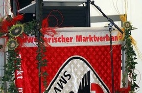 Schweizerischer Marktverband: "Ein Markt der Sinne" und Hilfe für die Überschwemmungsopfer
