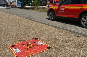 Freiwillige Feuerwehr Alpen: FW Alpen: &Uuml;ber&ouml;rtliche Hilfeleistung beim Brand in Sonsbeck Hamb