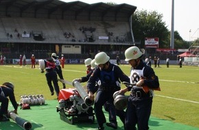Deutscher Feuerwehrverband e. V. (DFV): CTIF-Olympiade: Gold für Team Deutschland / Tolles Abschneiden bei Feuerwehrwettbewerb und Sportwettkampf (BILD)