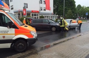 Feuerwehr Stolberg: FW-Stolberg: Feuerwehr Stolberg am heutigen Vormittag stark gefordert