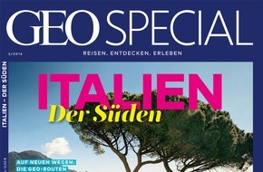 GEO Special: GEO SPECIAL "Italien - der Süden" ist ab sofort im Handel erhältlich