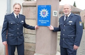 Polizeipräsidium Osthessen: POL-OH: Auf Krönung folgt Herr - Führungswechsel bei der Polizeistation Hilders