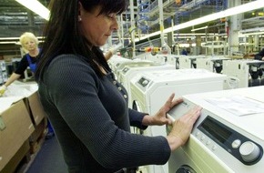 Miele & Cie. KG: Zahlreiche Patente für Bedienung, Spülverfahren und Automatik / Miele baut jetzt die patentierte Waschmaschine mit den "immer passenden Programmen"