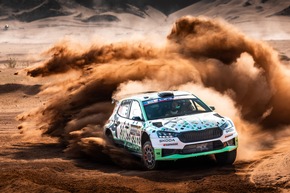 Rallye Saudi-Arabien: Mehrere Titel und Siege für Škoda Motorsport-Kunden