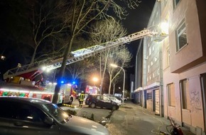 Feuerwehr Dortmund: FW-DO: Unruhige Abendstunden für die Dortmunder Feuerwehr in der Stadtmitte