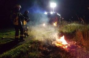 Freiwillige Feuerwehr Gemeinde Schiffdorf: FFW Schiffdorf: Aufmerksamer Passant alarmiert Feuerwehr - Schlimmeres kann verhindert werden