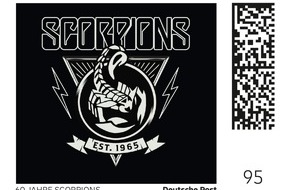 DHL Group: PM: Rockband Scorpions bekommt eigene Briefmarken / PR: Rock band Scorpions receives special edition stamps
