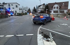 Kreisfeuerwehrverband Bodenseekreis e. V.: KFV Bodenseekreis: Verkehrsunfallserie mit 6 beteiligten Fahrzeugen