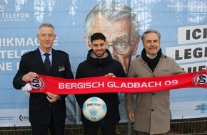 Polizei Rheinisch-Bergischer Kreis: POL-RBK: Bergisch Gladbach - SV Bergisch Gladbach 09 unterst&uuml;tzt Kriminalpr&auml;vention der Polizei Rhein-Berg