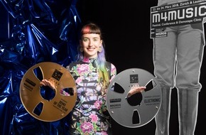 Migros-Genossenschafts-Bund Direktion Kultur und Soziales: Grande successo per la 21a edizione del festival della musica pop del Percento culturale Migros / Il festival m4music celebra la musica pop svizzera e fa il tutto esaurito