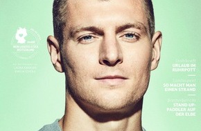 DB MOBIL: "Ein bisschen was kann ich schon": Im Titelinterview mit DB MOBIL spricht Toni Kroos über sein Familienleben, die deutsche Nationalmannschaft und eine mögliche Rückkehr in die Bundesliga.