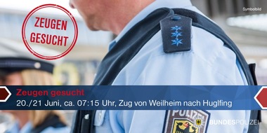 Bundespolizeidirektion München: Bundespolizeidirektion München: Schüler im Zug bestohlen / Bundespolizei sucht Unbekannten mit Security-Bekleidung