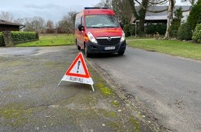 Freiwillige Feuerwehr Gemeinde Schiffdorf: FFW Schiffdorf: Erneute Ölspur in Wehdel