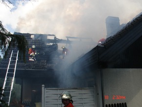 POL-WL: Brand eines Einfamilienhauses