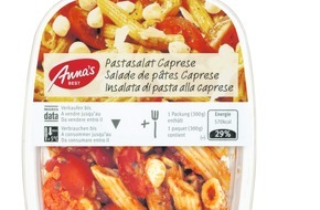 Migros-Genossenschafts-Bund: Die Migros ruft «Anna's Best» Pastasalat Caprese zurück