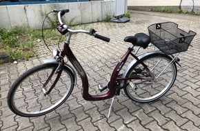 Kreispolizeibehörde Unna: POL-UN: Schwerte - Fahrrad gefunden: Polizei sucht Eigentümer