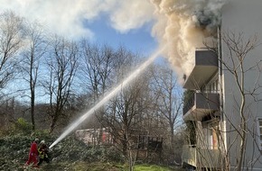 Feuerwehr Gladbeck: FW-GLA: Wohnungsbrand am Busfortshof- Keine Verletzten