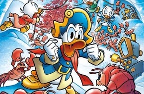 Egmont Ehapa Media GmbH: Erfolg für Walt Disney Lustiges Taschenbuch: Der Comic-Klassiker ist erneut „Top of the List“