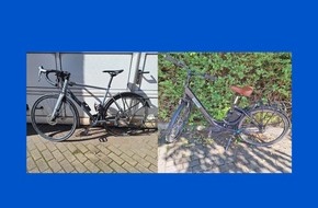 Polizei M&uuml;nster: POL-MS: Fahrr&auml;der sichergestellt - Polizei sucht Eigent&uuml;mer