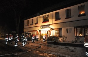 Polizeiinspektion Harburg: POL-WL: Feuer in Hotelgaststätte