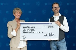 von Poll Immobilien GmbH: VON POLL IMMOBILIEN spendet 10.000 Euro an die NCL-Stiftung