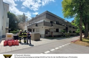 Feuerwehr München: FW-M: Brand in Dentallabor (Harlaching)