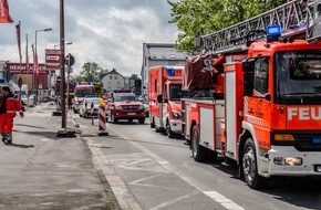 Freiwillige Feuerwehr Menden: FW Menden: Brand eines Härteofens
