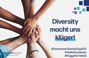 PropertyExpert GmbH: PropertyExpert feiert Diversity-Tag mit ganzer Themenwoche – und startet damit die neue Vielfaltsstrategie