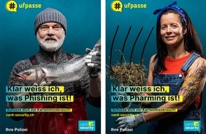 Card Security: Phishing & Co. im Vormarsch: Polizeikampagne warnt vor häufigsten Betrugsmaschen rund um Debit- und Kreditkarten