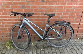 Polizei M&uuml;nster: POL-MS: Damenfahrrad sichergestellt - Polizei sucht Eigent&uuml;mer
