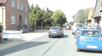 Polizeiinspektion Nienburg / Schaumburg: POL-NI: Aktion "Runter vom Gas" -Bild im Download-